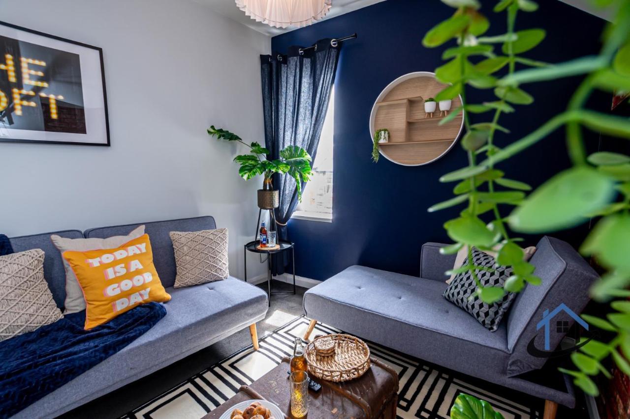 נוטינגהאם Flat 5, Super King Bed, Free Parking, Workspace, Free Wi-Fi מראה חיצוני תמונה