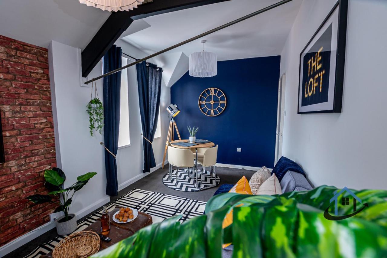 נוטינגהאם Flat 5, Super King Bed, Free Parking, Workspace, Free Wi-Fi מראה חיצוני תמונה